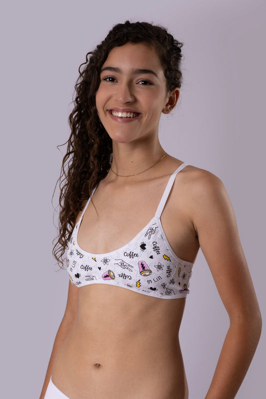 Top Jovem Nadador Cotton Estampado