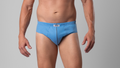 Kit 3 Cuecas Slip Algodão Com Viés Frontal