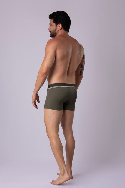 Kit 3 Cuecas Sunga Boxer Microfibra