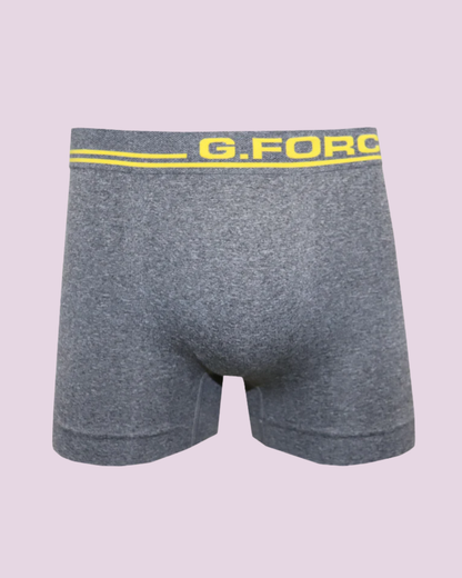 Cueca Boxer G.Force Mescla Sem Costura Elástico Diversas Cores
