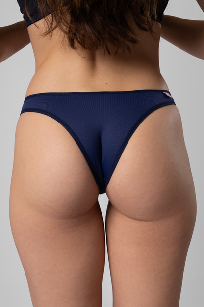 Kit 2 Calcinhas Tanga Basic Microfibra