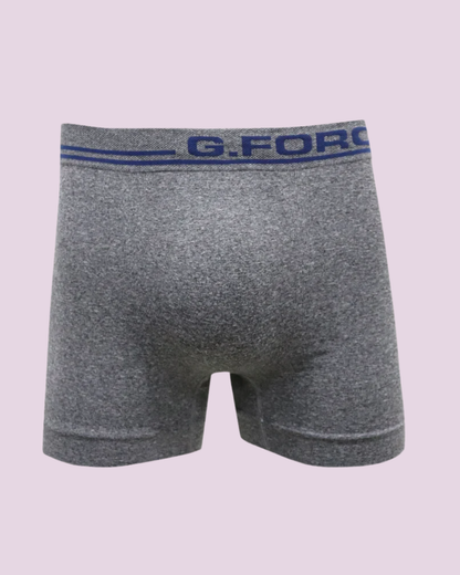 Cueca Boxer G.Force Mescla Sem Costura Elástico Diversas Cores