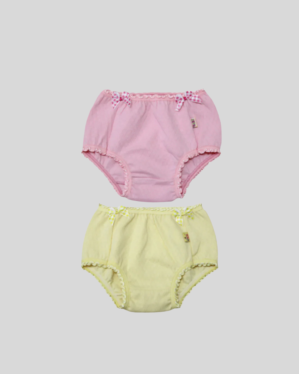 Kit 2 Calcinhas Baby Algodão