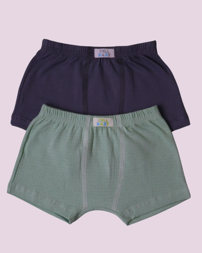 Kit 2 Cuecas Boxer Baby Cotton Dry