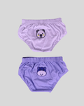 Kit 2 Cuecas Slip Baby Aveludada