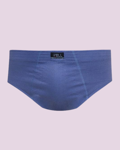 Cueca Slip Plus Size Algodão Elástico Embutido