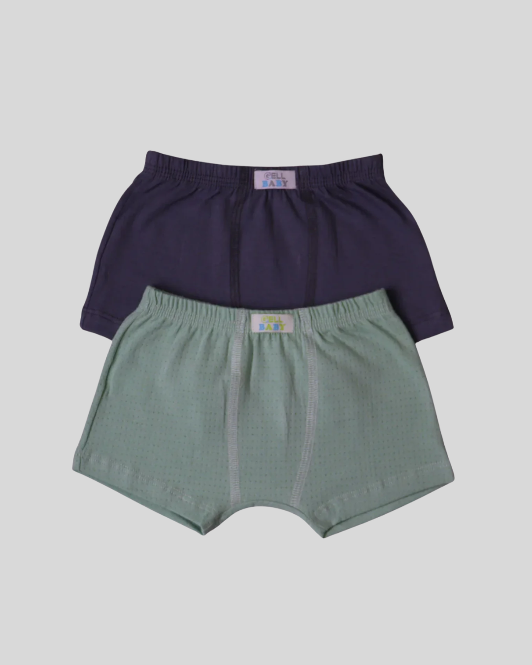 Kit 2 Cuecas Boxer Baby Cotton Dry