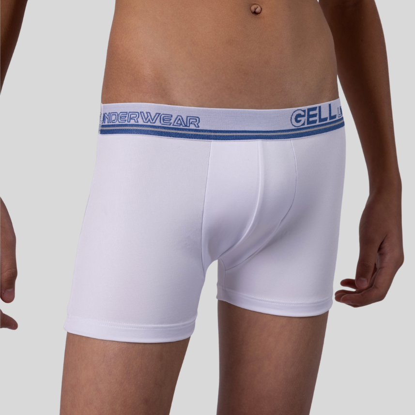 Kit 3 Cuecas Boxer Jovem Microfibra