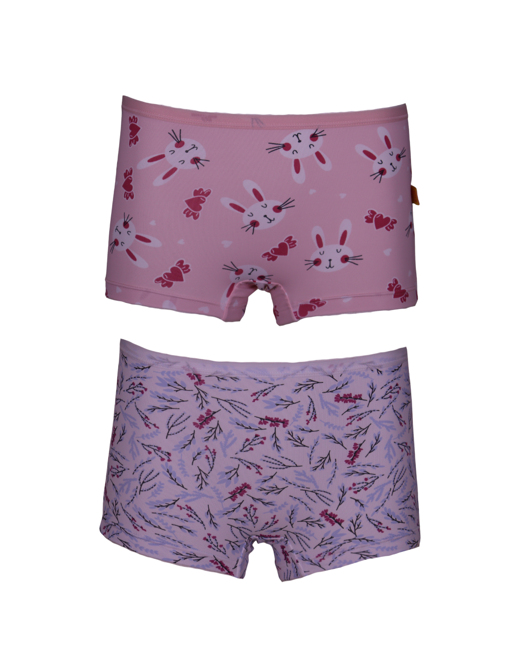 Kit 2 Calcinhas Boxer Microfibra Estampada