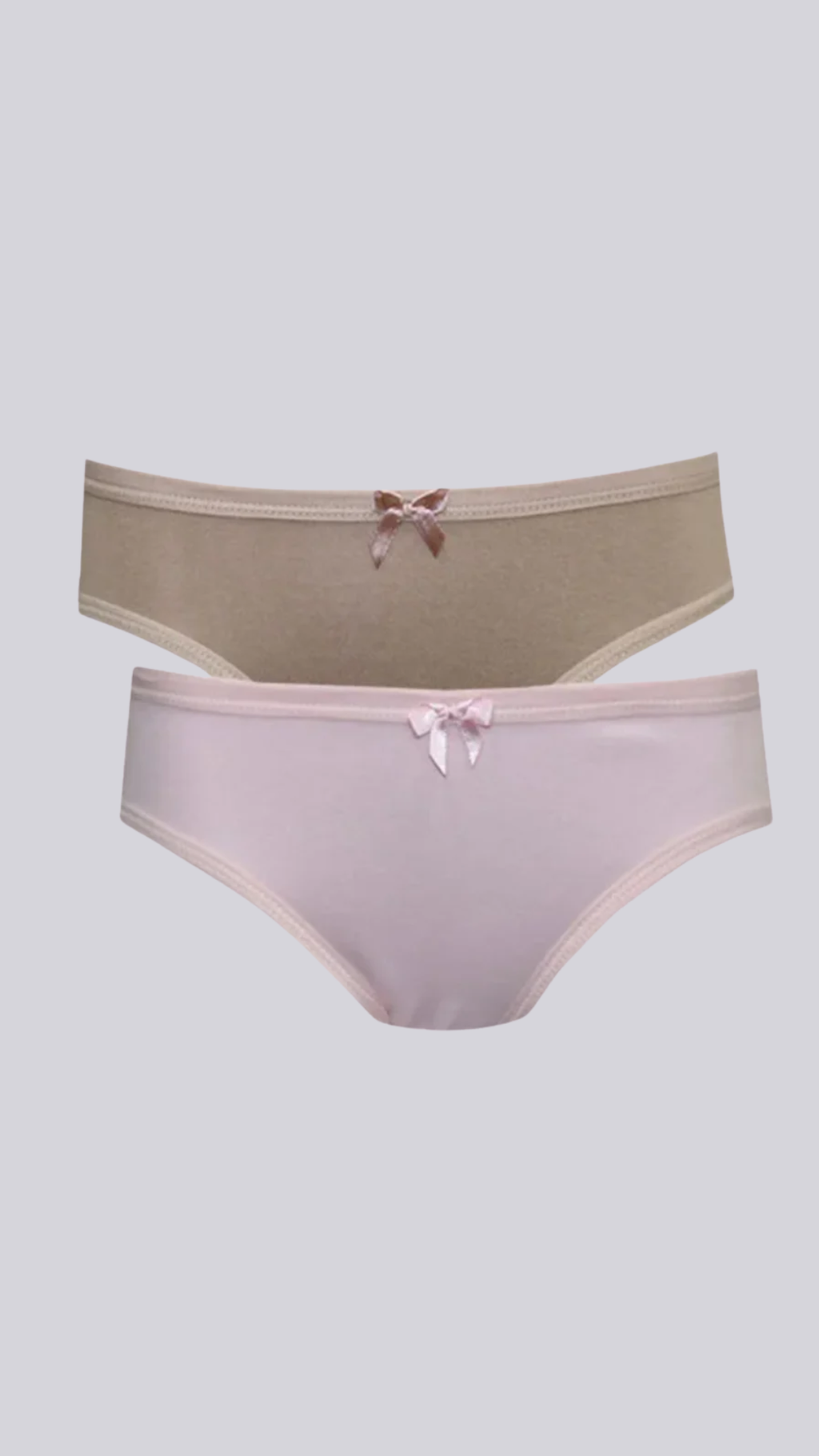 Kit 2 Calcinhas Jovem Cotton