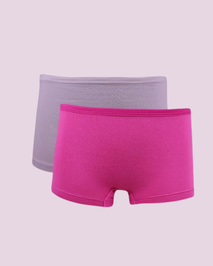 Kit com 2 Calcinhas Boxer Infantil