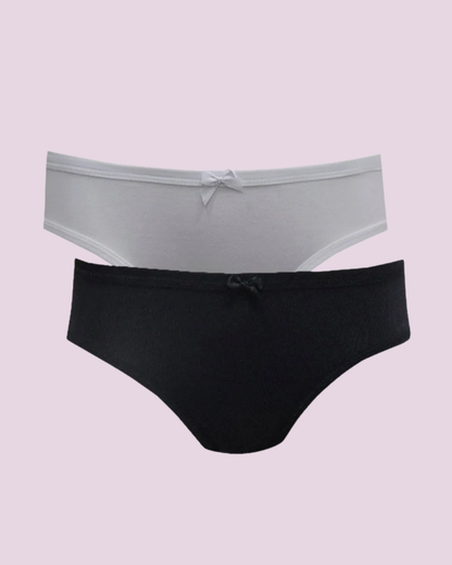 Kit 2 Calcinhas Jovem Cotton