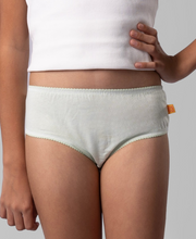 Kit 6 Calcinhas Kids Algodão Lisa