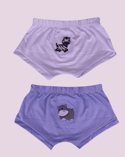 Kit 2 Cuecas Sunga Baby Aveludada