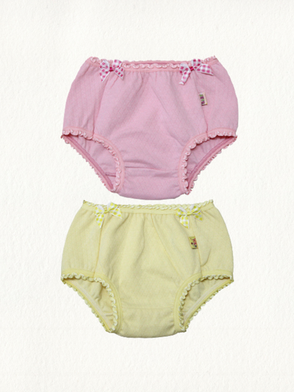 Kit 2 Calcinhas Baby Algodão - Gell Store