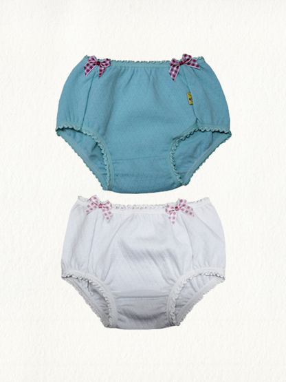 Kit 2 Calcinhas Baby Algodão - Gell Store