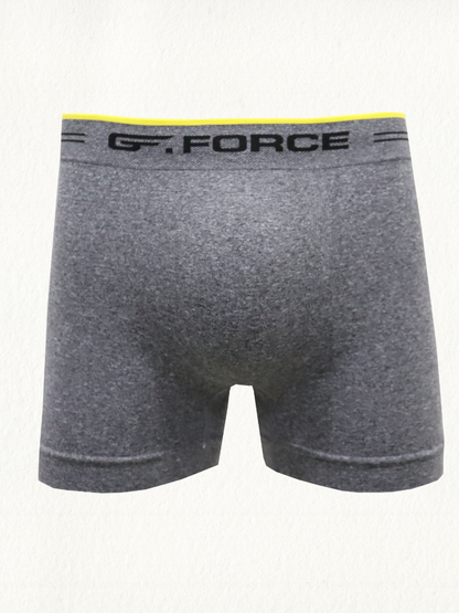 Cueca Boxer G.Force Mescla Sem Costura Elástico Diversas Cores - Gell Store