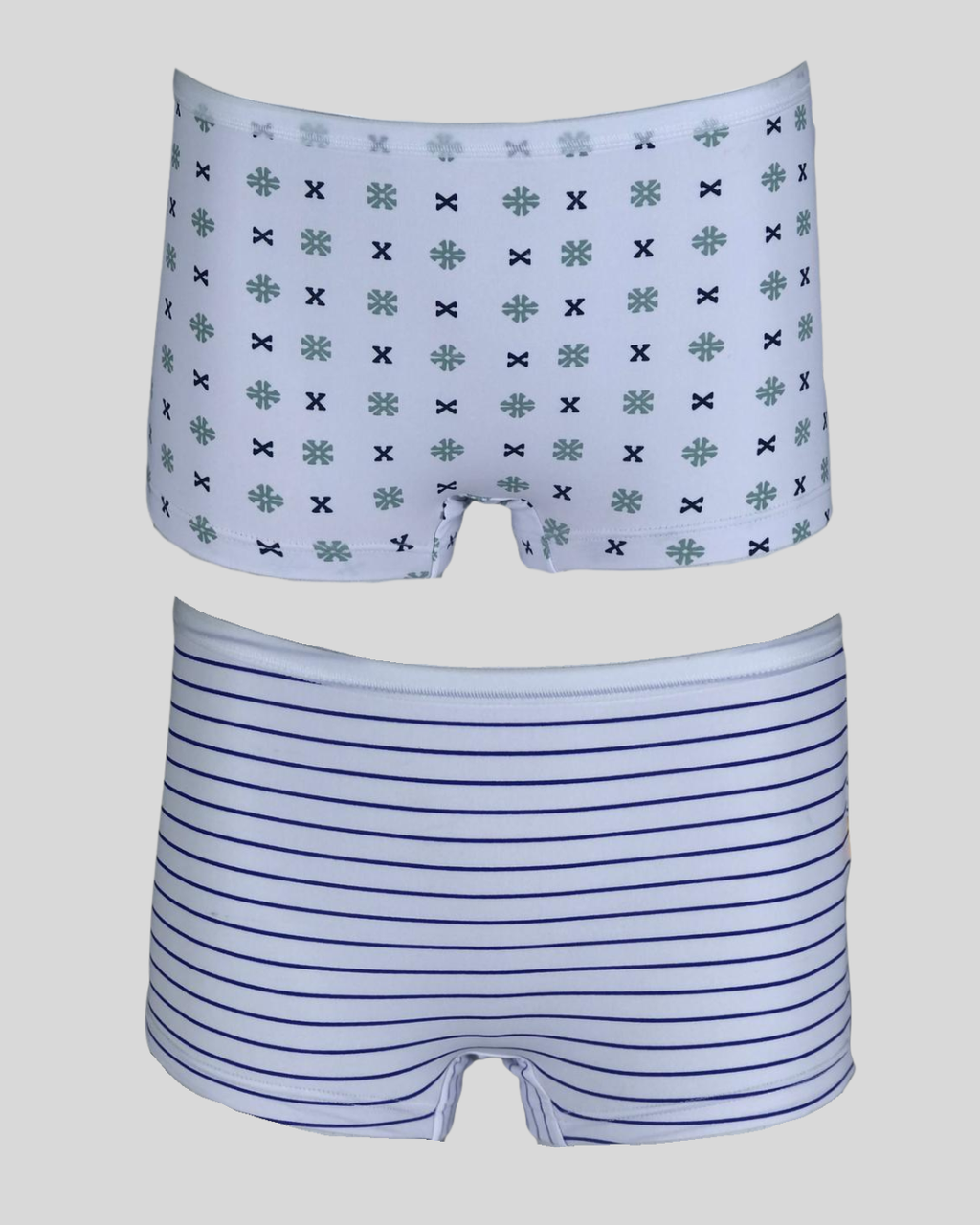 Kit 2 Calcinhas Boxer Kids  Microfibra Estampada