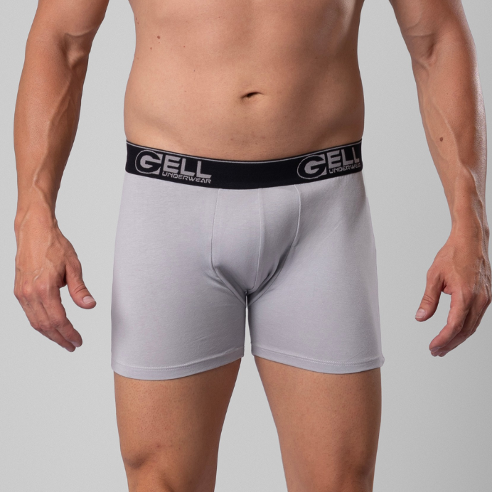 Kit 3 Cuecas Boxer Cotton Com Bojo