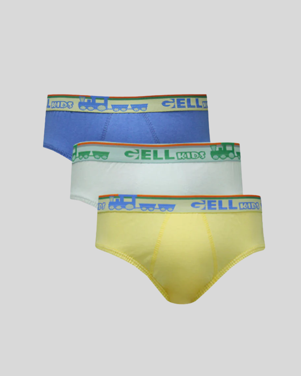 Kit 3 Cuecas Slip Kids Algodão Elástico Personalizado