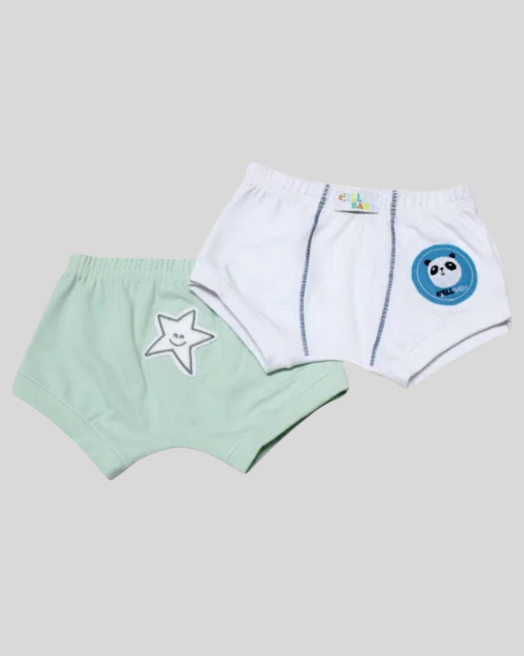 Kit 2 Cuecas Sunga Baby Cotton Com Bordado