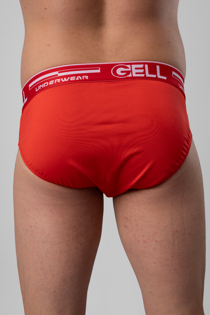 Kit 3 Cuecas Slip Microfibra Com Bojo E Elástico Personalizado Gell