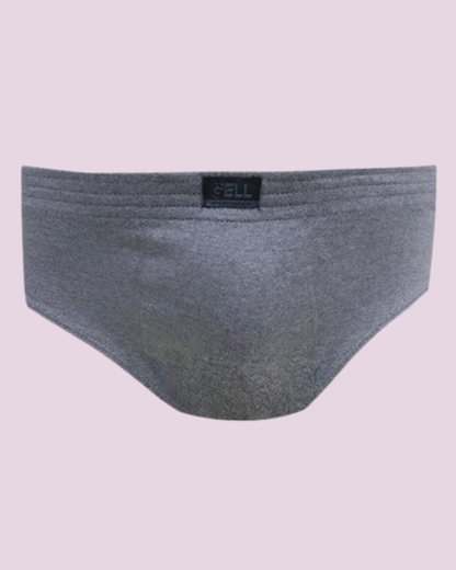 Cueca Slip Plus Size Algodão Elástico Embutido