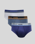 Kit 3 Cuecas Slip Kids Microfibra