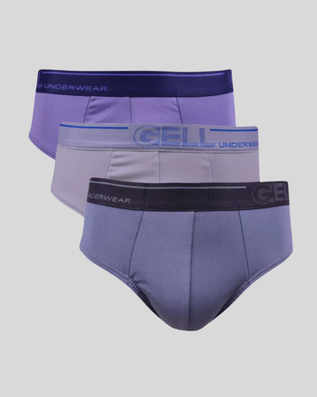 Kit 3 Cuecas Slip Jovem Microfibra