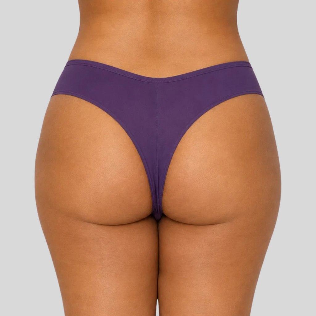 Calcinha Fio Duplo Plus Size Microfibra Com Compressão E Renda