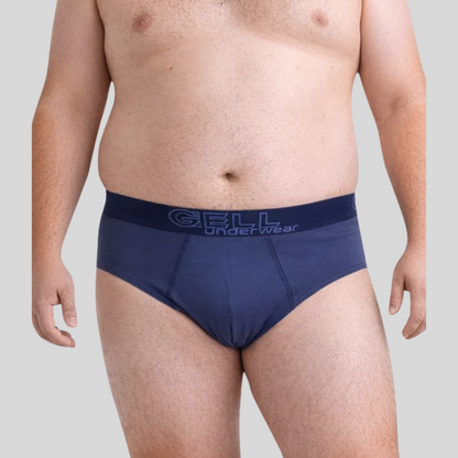 Cueca Slip Plus Size Algodão Com Elástico Gell