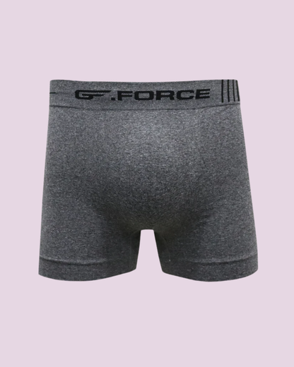 Cueca Boxer G.Force Mescla Sem Costura Elástico Diversas Cores