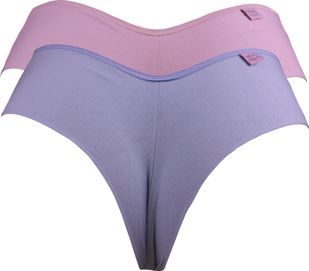 Kit 2 Calcinhas Fio Duplo Cotton Strech - Gell Store
