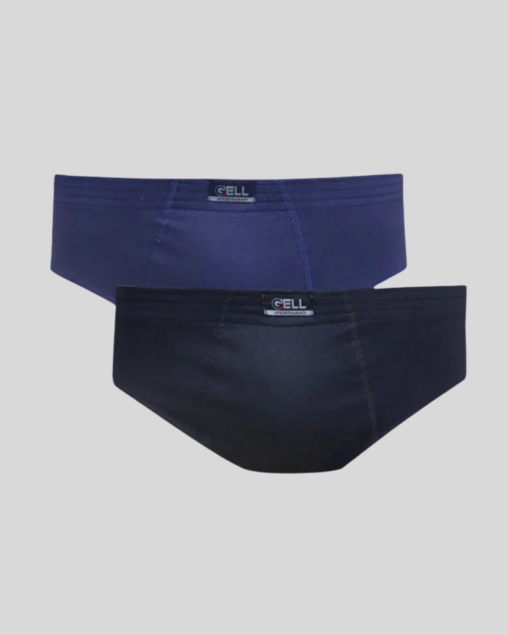 Kit 2 Cuecas Slip Plus Size Algodão Elástico Embutido