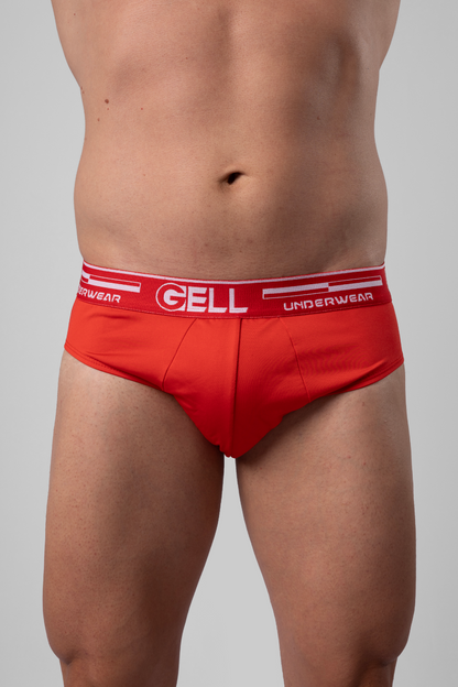 Kit 3 Cuecas Slip Microfibra Com Bojo E Elástico Personalizado Gell