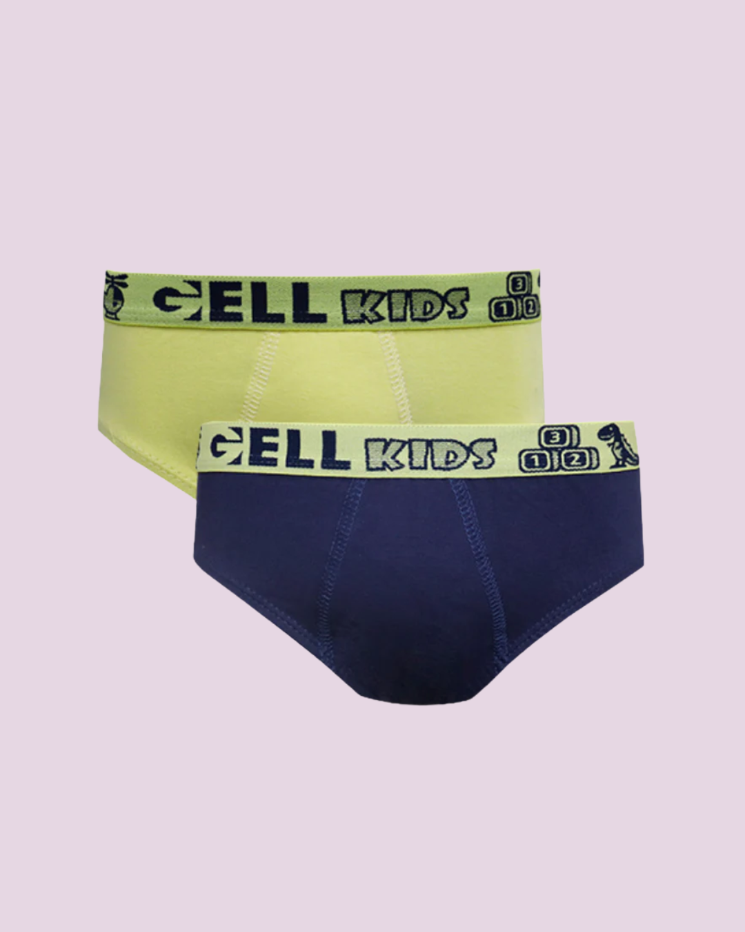 Kit 2 Cuecas Slip Kids Cotton