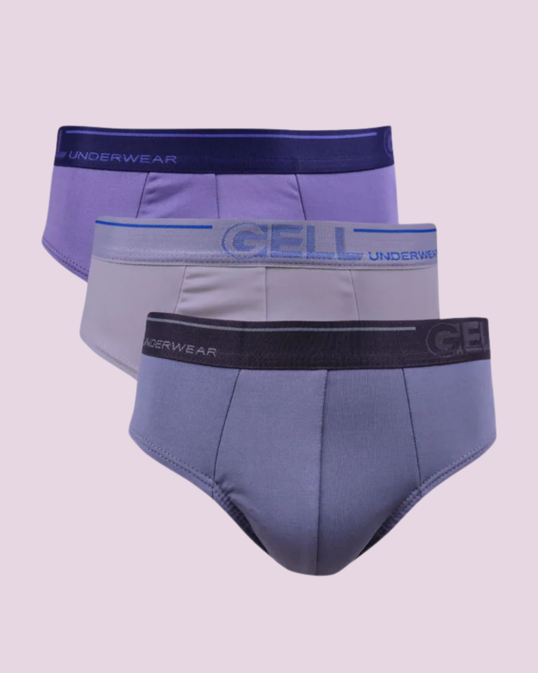 Kit 3 Cuecas Slip Jovem Microfibra