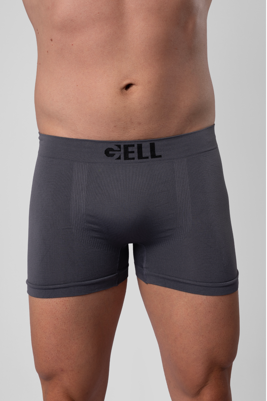 Kit 3 Cuecas Boxer Sem Costura