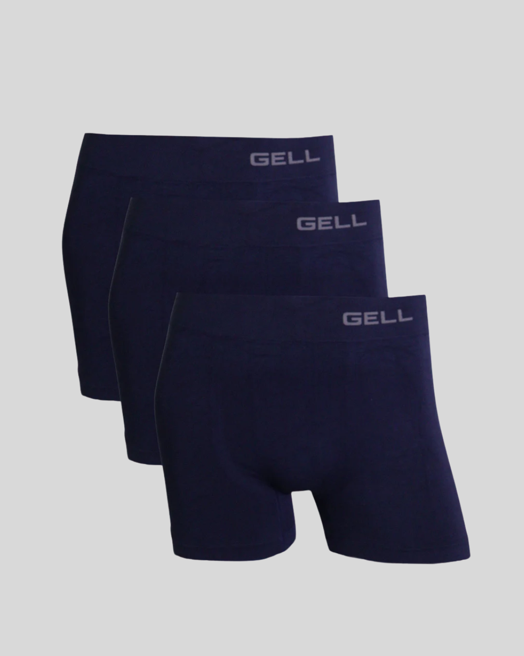 Kit 3 Cuecas Boxer Sem Costura