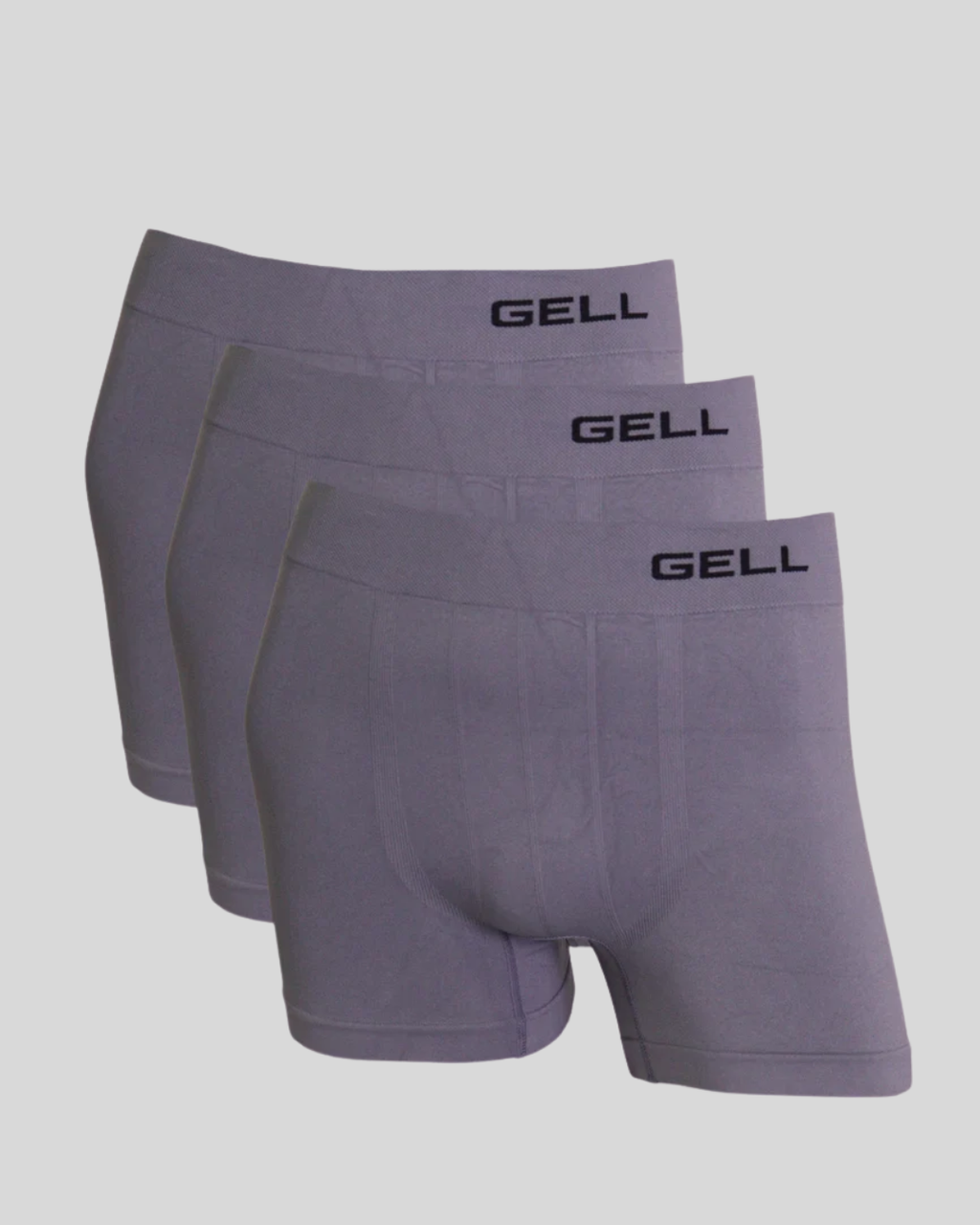 Kit 3 Cuecas Boxer Sem Costura