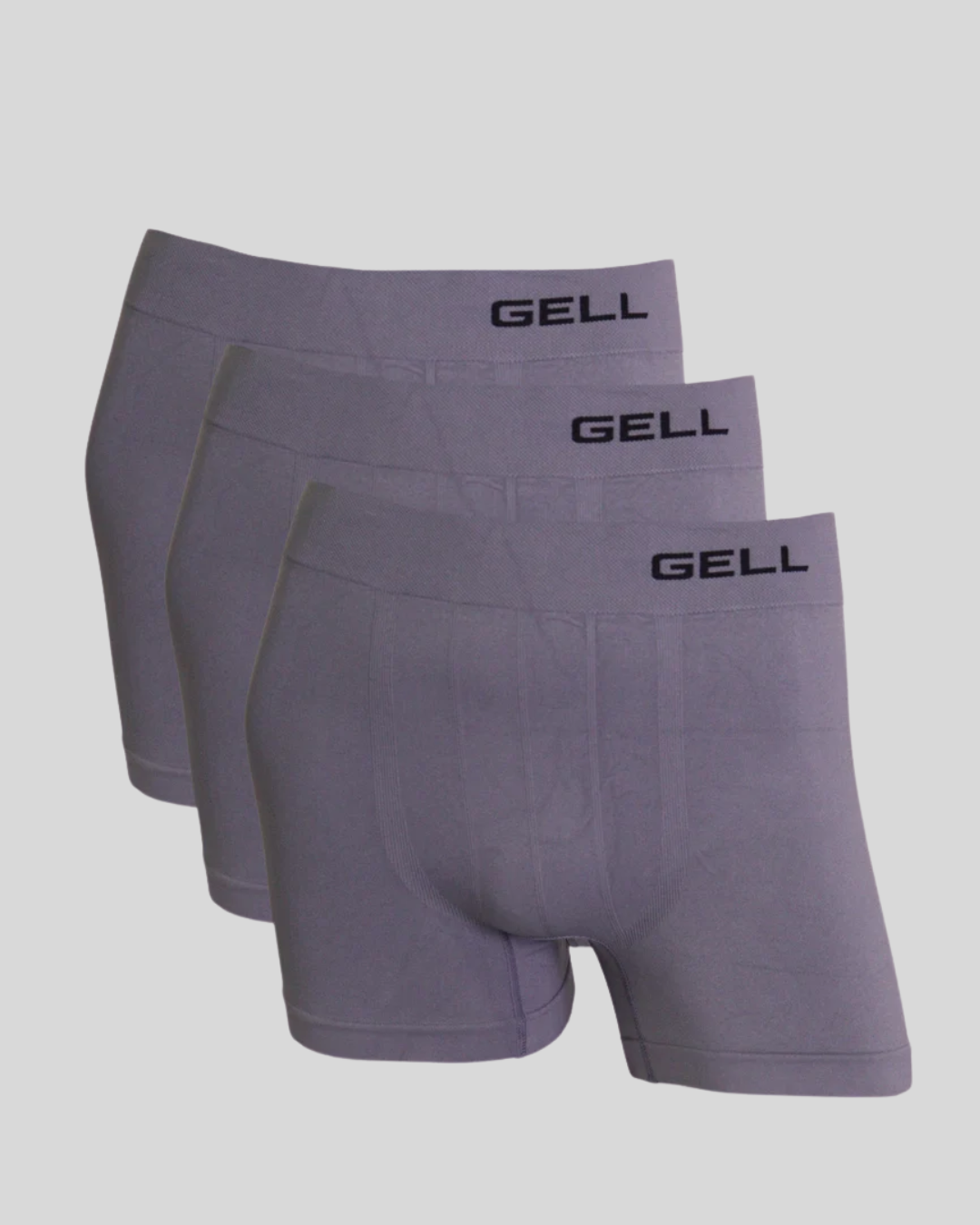 Kit 3 Cuecas Boxer Sem Costura