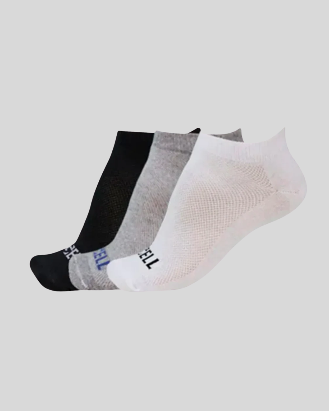 Kit 3 Meias Invisíveis Gell Sortida